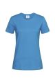 T-shirt damski Stedman kolor Ocean Blue-OCB