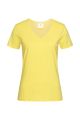 T-shirt damski Stedman kolor Yellow-YEL