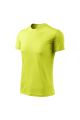 Koszulka poliestrowa Adler kolor Żółty Neonowy-90