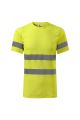 Koszulka Adler kolor Żółty Odblaskowy-97 przód
