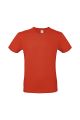 T-shirt męski B&C Fire Red